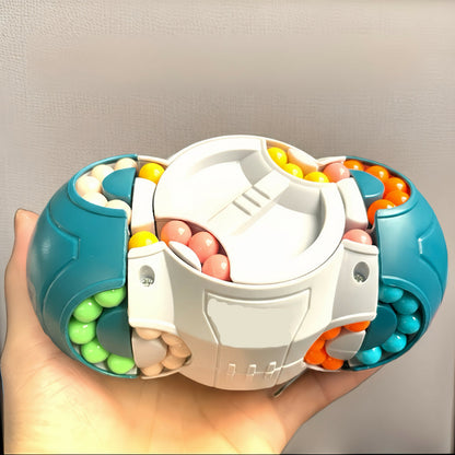 Magic Beans Puzzle Toy – 3D Multifaceted Stress Relief Fingertip Cube Toy for Focus & Relaxation