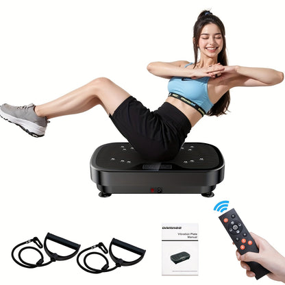 Silent Motor Vibration Plate – Whole Body Slimming, Lymphatic Drainage & Toning with Speed Control for Wellness & Holiday Gifts