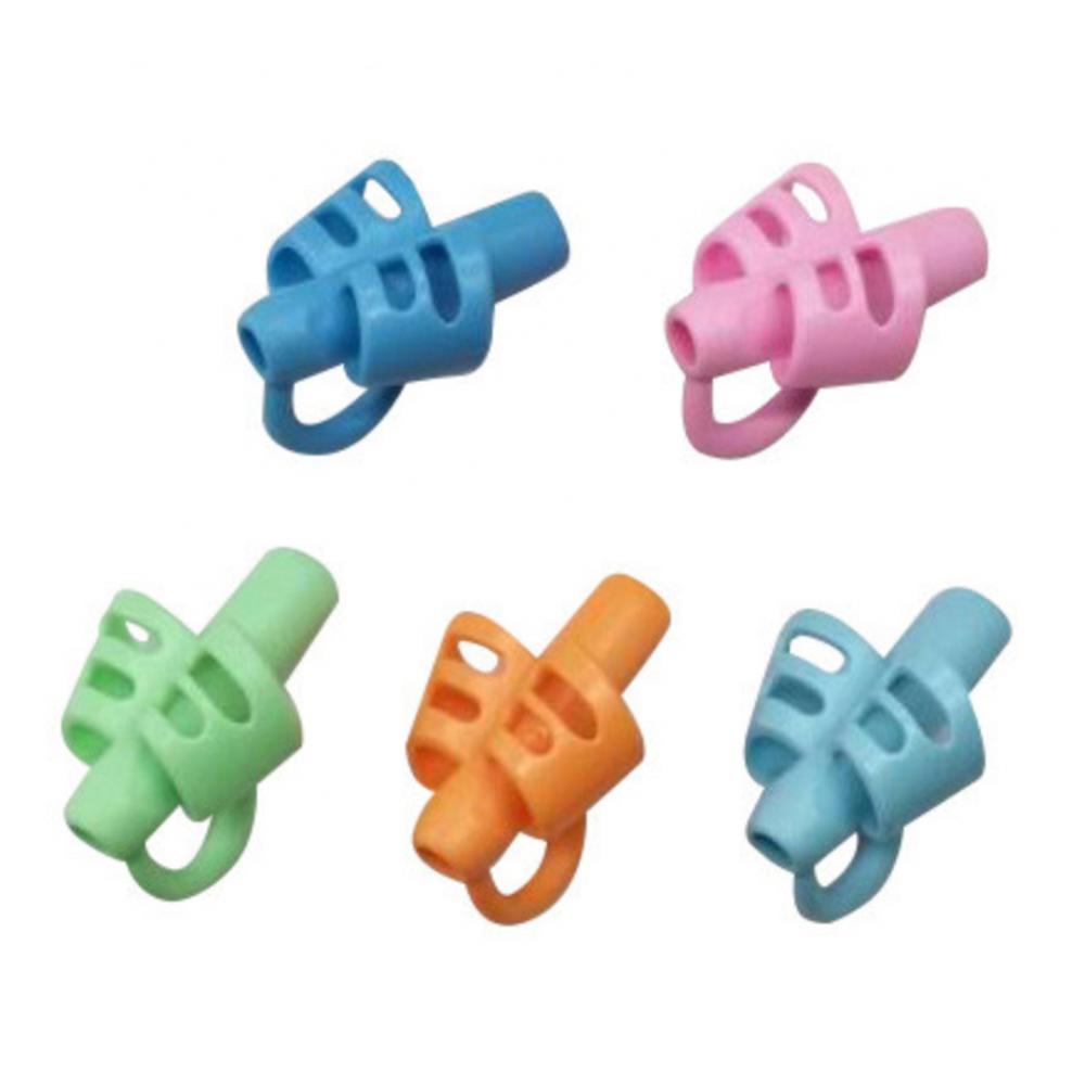 Children’s Soft Silicone Pencil Grip Set – Two-Finger Writing Correction Gel Pen Holder for Kids’ Handwriting Training and Thoughtful Gift
