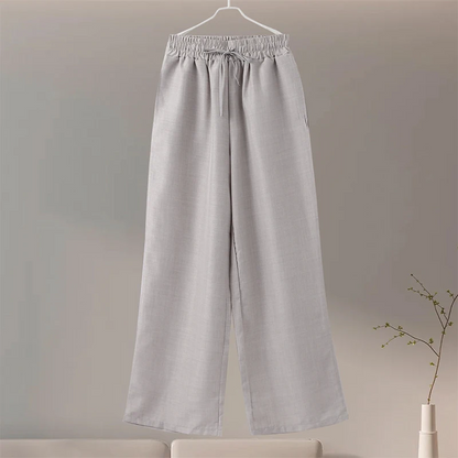 Solid Shirt & Wide-Leg Pants Set – Summer Vintage Streetwear for Women, Button-Down Blouse & Elegant Trousers