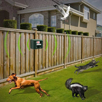 Woodpecker Ultrasonic Repeller for Effective Bird Control - Get Rid of Woodpeckers