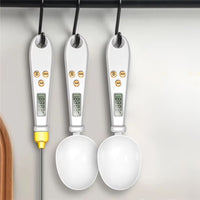 2-in-1 Digital Mini Spoon Scale & Food Thermometer