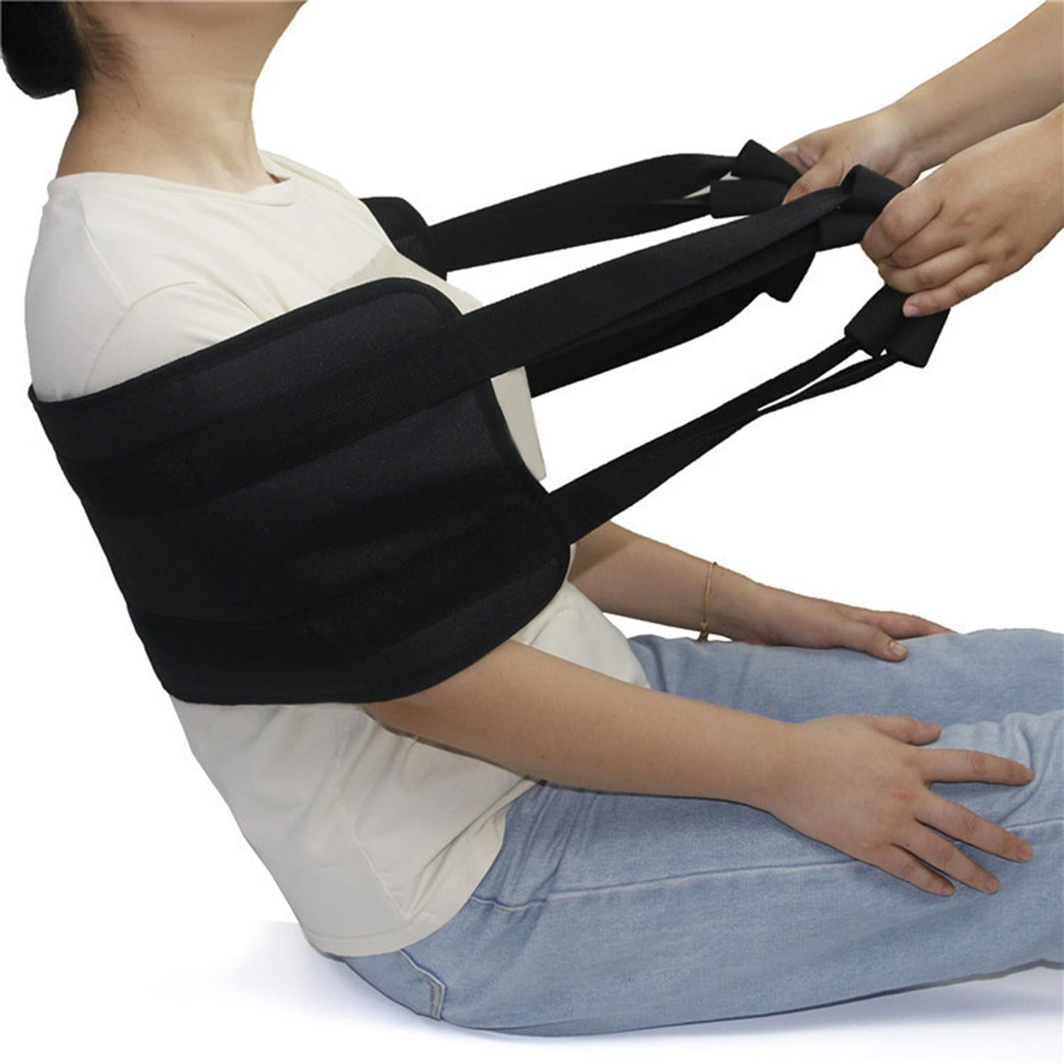 Assistive Stand-Up Belt for Elderly & Patients – Lightweight Support Strap for Sitting, Standing & Movement Care