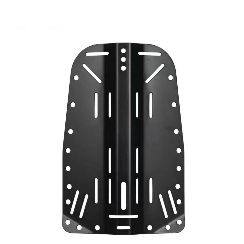 Scuba Diving Tank Adapter - Black Aluminum Single Tank Backplate Connector for Professional Diving BCD Equipment Setup
