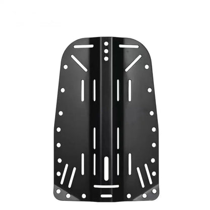 Scuba Diving Tank Adapter - Black Aluminum Single Tank Backplate Connector for Professional Diving BCD Equipment Setup