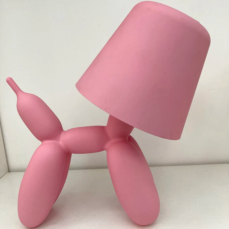 Cute Dog Charging Desk Lamp – Children’s Bedroom Bedside Cartoon LED Lamp with Ambient Dimming Reading Light