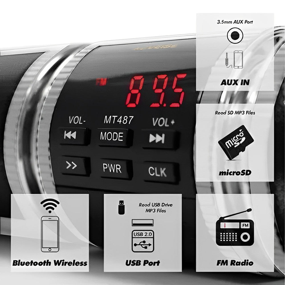 Motorcycle Bluetooth Speakers