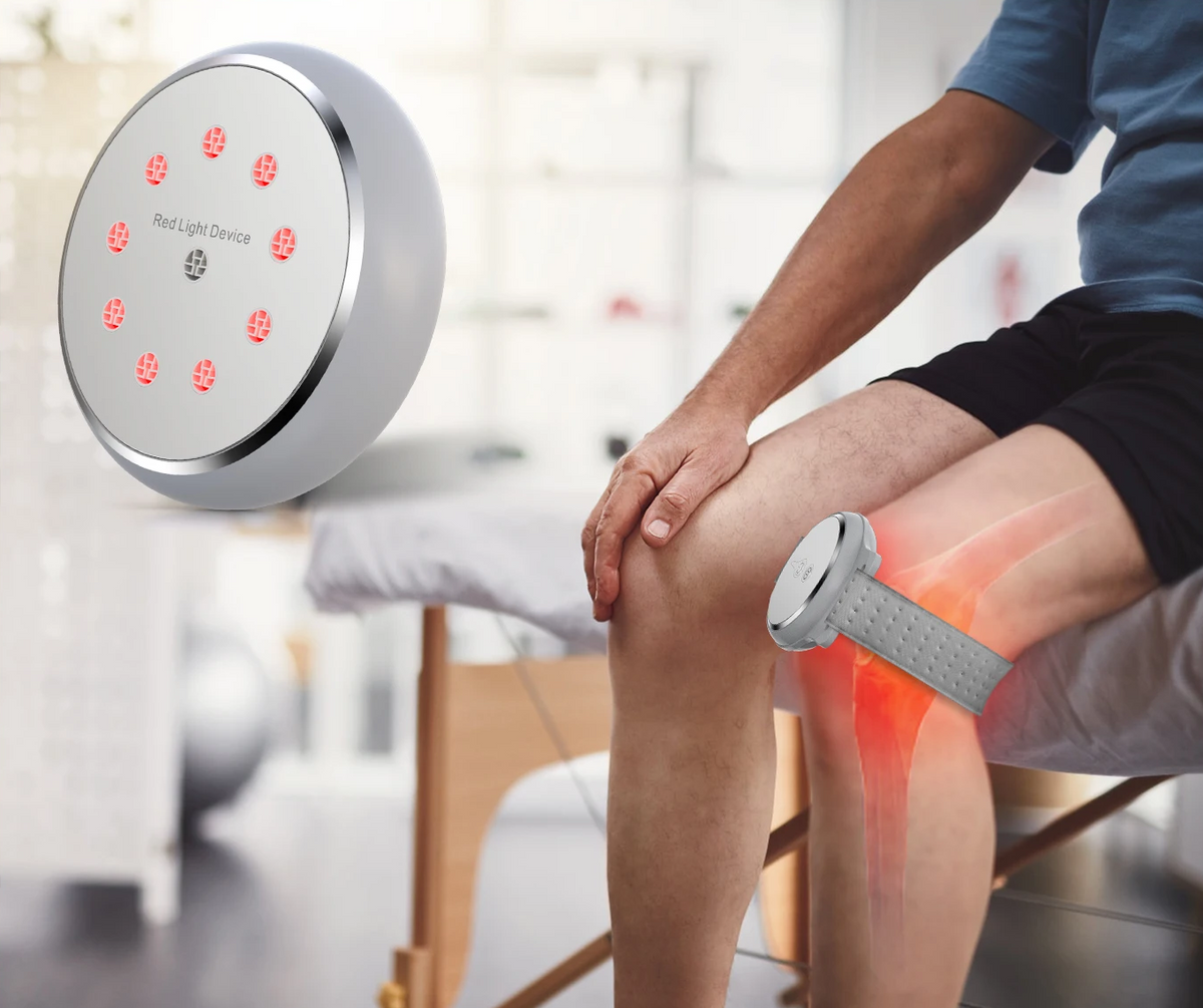 Red Light Therapy Wrist Device – KTS 810nm Tool, Alleviates Pain from Arthritis, Sprains, and Tenosynovitis with Deep Infrared Technology