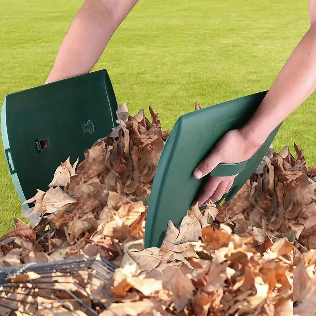 Hand Leaf Collection Rake Claw Grabber – Efficient Garden Cleaning Tool for Quickly Picking Up Leaves, Grass, Weeds, Straw, and Debris with Ease