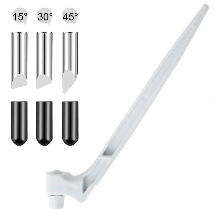 Rotating Craft Cutting Tool Set –360 Degree Precision Carving Knife with Replacement Blades for DIY, Scrapbooking & Stencils