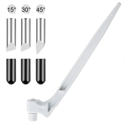Rotating Craft Cutting Tool Set –360 Degree Precision Carving Knife with Replacement Blades for DIY, Scrapbooking & Stencils