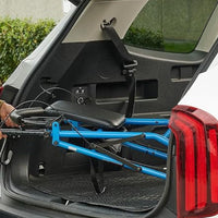 Folding Lightweight Steel Rollator with Seat