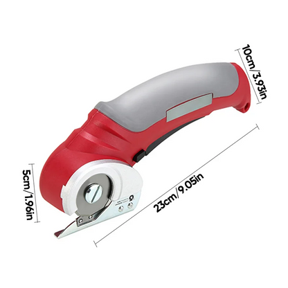 Cordless Versatile Fabric Cutter - Rotary Cutter with Self-sharpening Blade for Fabric Cloth Carpet Leather Felt
