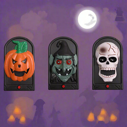 Halloween Haunted Motion Sensor Doorbell – Realistic Sound Prank Device for Scary Haunted House Parties, Must-Have Spooky Decoration