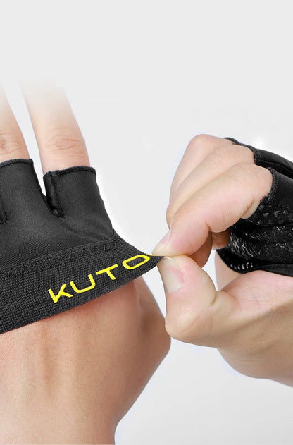 Sport Fitness Weightlifting Gloves – Cushioned Durable Training Gloves for Grip Protection During Workout, Gym Lifting & Cross Training