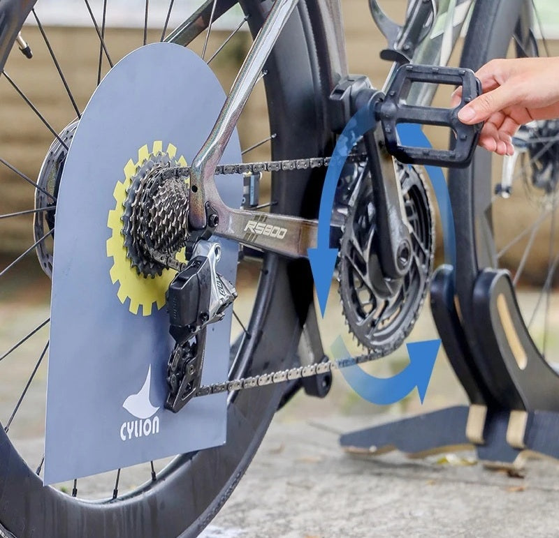 Bicycle and Motorcycle Disc Brake Cleaning Protection Cover – Anti-Grime Guard, Wheel Cover for MTB Mountain Bikes, Road Bikes, and Motorcycles