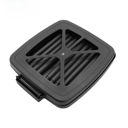 Collapsible Square Outdoor Trash Can – Large-Capacity Garbage Bin with Foldable Frame for Campsites, Gardens, or Kitchen Efficiency