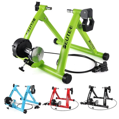 Indoor Magnetic Resistance Cycling Trainer – 6-Speed Bicycle Roller for Home Training & Fitness Workouts
