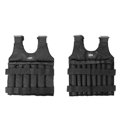 Adjustable Weighted Vest - Fitness Training Vest for Strength Workout, Portable Weight Vest for Men Women Gym Exercise