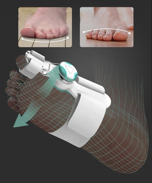 Adjustable Bunion Corrector Toe Straightener - Orthopedic Toe Separator for Hallux Valgus Pain Relief and Foot Alignment Support