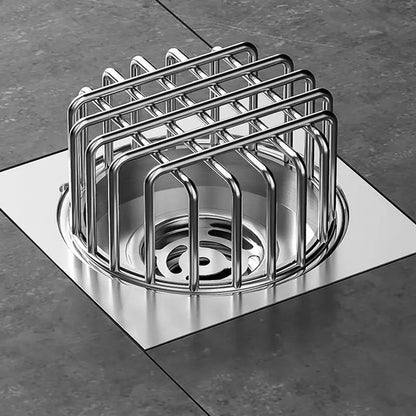 Stainless Steel Floor Drain Strainer – Heavy-Duty Anti-Blocking Sewer Filter Cover for Bathroom, Kitchen & Garden Drains