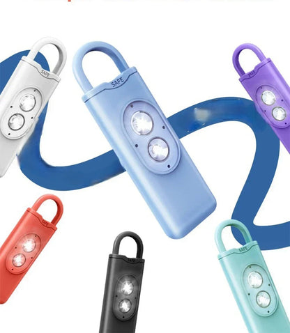 Personal Safety Alarm Keychain – Loud Self-Defense Siren with LED Light for Women, Girls & Children, Emergency Anti-Wolf Alert