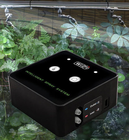 Rainforest Misting System - WiFi-Controlled Humidifier for Terrarium, Garden or Reptile Care with Auto Mist & Timer Kit