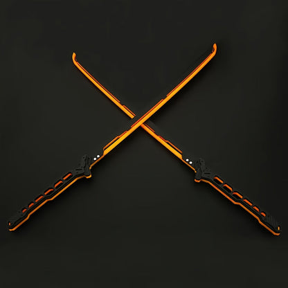 Cyberpunk LED Katana – Light-Up Samurai Sword Replica for Futuristic Cosplay, Combat Roleplay, and Sci-Fi Costume Accessory Displays