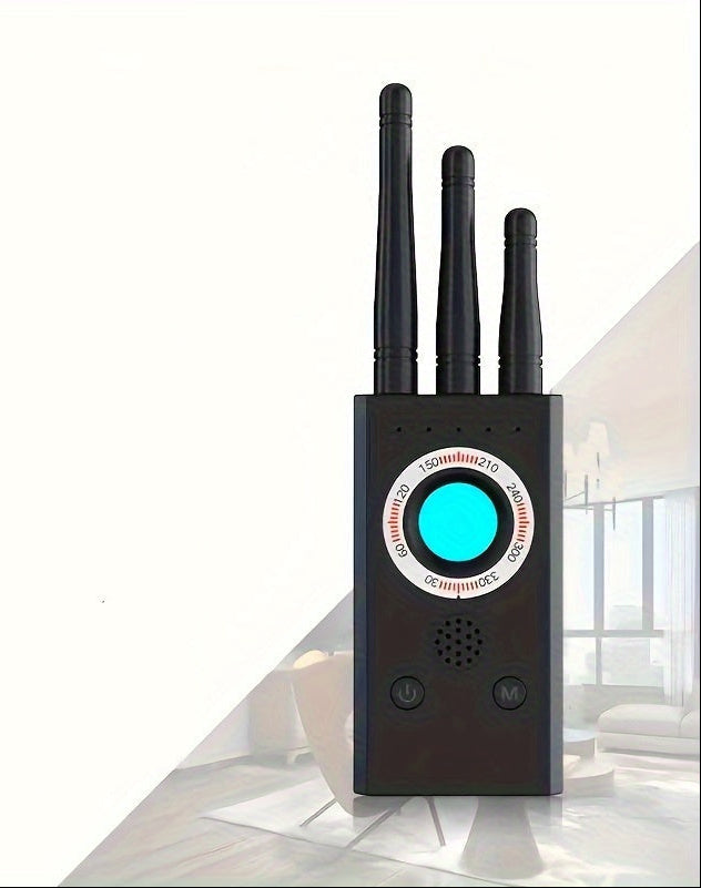 Rechargeable Portable Privacy Scanner –  Anti-Spy Surveillance Detector for Hidden Cameras, Wireless Signals, Bug Sweeping in Hotels or Bathrooms