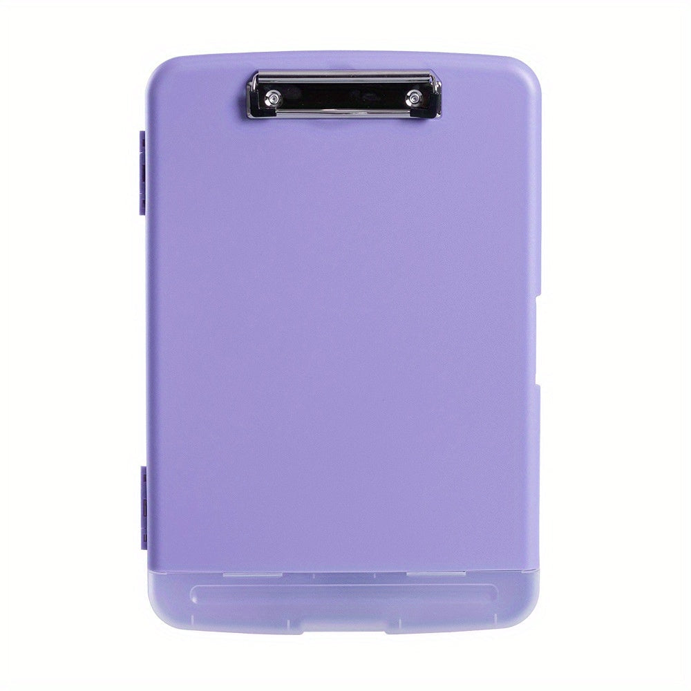 A4 Clipboard Folder with Storage – Durable Plastic Nurse Organizer Clipboard with Pen Compartment for Medical Paperwork