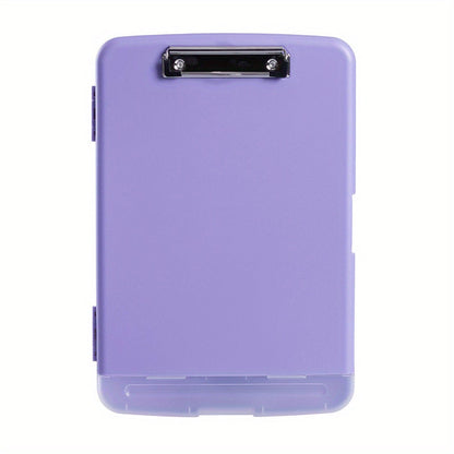 A4 Clipboard Folder with Storage – Durable Plastic Nurse Organizer Clipboard with Pen Compartment for Medical Paperwork