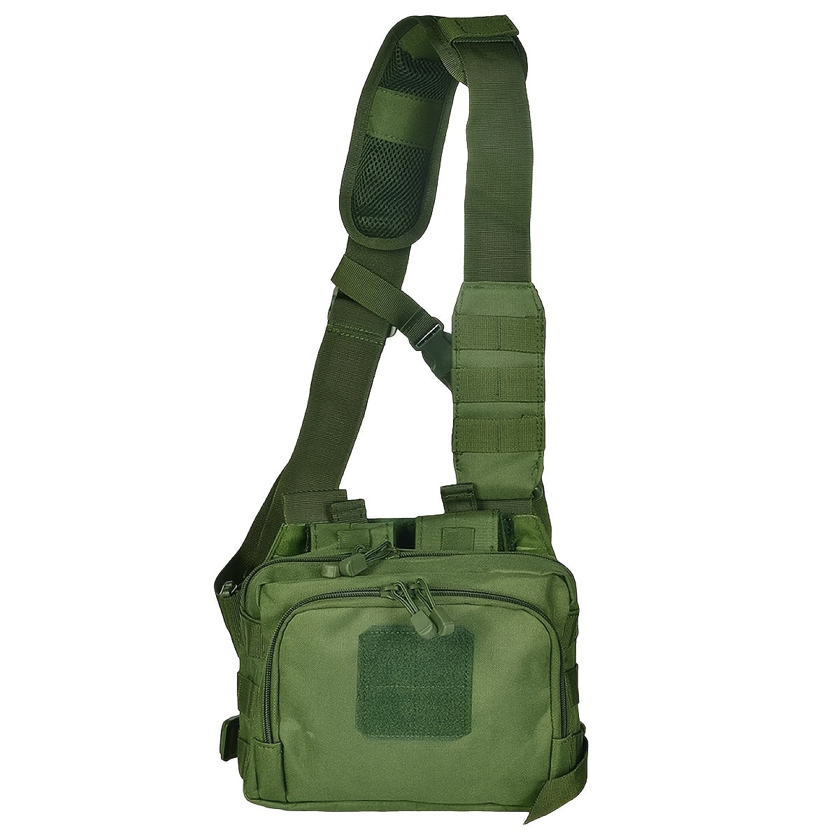 Outdoor Hunting Chest & Shoulder Bag – Multi-Pocket Crossbody Storage Pack for Camping, Hiking & Safari Trips