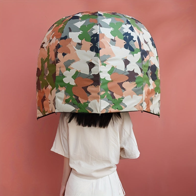 Helmet Umbrella Hat – Multi-Functional Sunshade Rain Hat for Outdoor Travel, Casual Use & Hands-Free Weather Protection