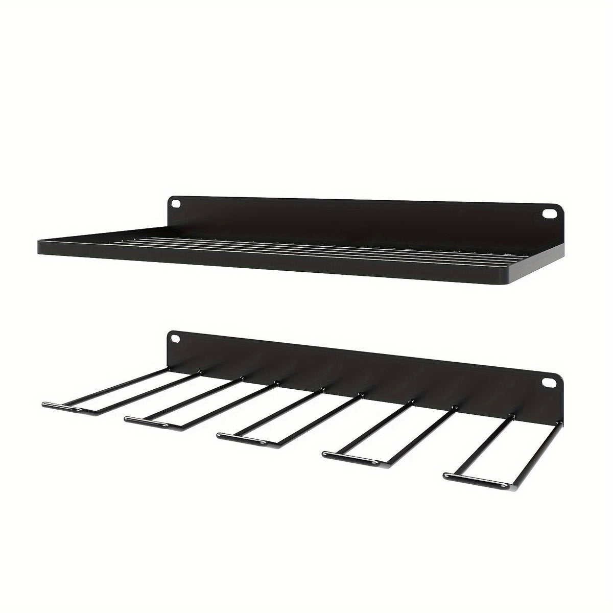 Power Tool Organizer – 2-Pack Heavy-Duty Wall Mount Drill Rack with Charging Station for Garage, Workshop or Tool Room