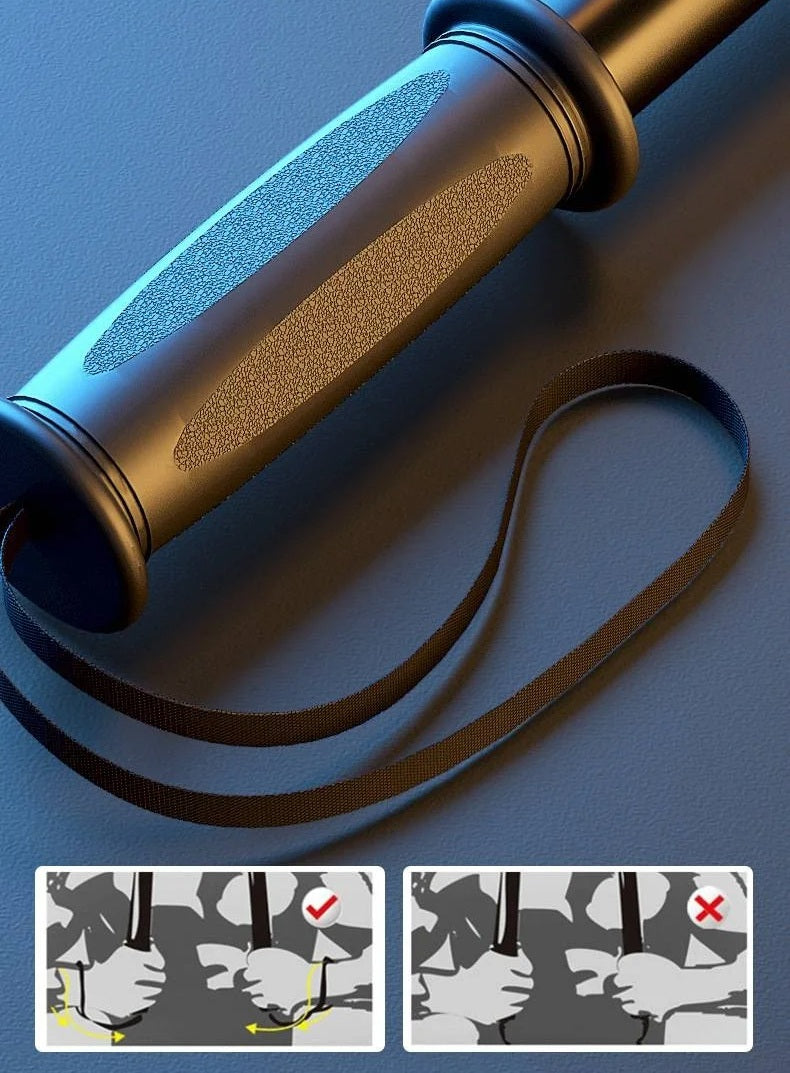 Spring Resistance Arm Strengthener – Forearm Gripper with Torsion Bar, Heavy-Duty Power Trainer for Muscle Building, Gym & Home Fitness