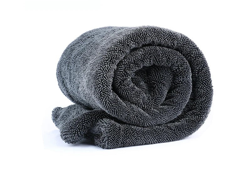 Double Sided Microfiber Car Drying Towel – 1500GSM Ultra-Absorbent Twisted Loop Design Towel, Streak-Free Wash Companion