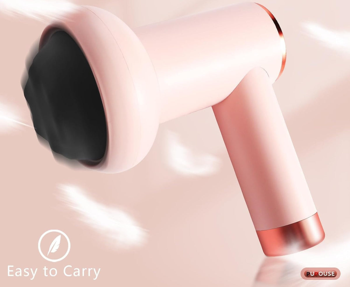 Handheld Body Massager Stick with 5 Interchangeable Heads – Fat Pusher, Wireless Charging, and Full-Body Deep Tissue Kneading