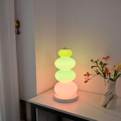 Adjustable RGB LED Table Lamp – 16-Color DIY Atmosphere Light for Bedroom, Bars, and Romantic Dining