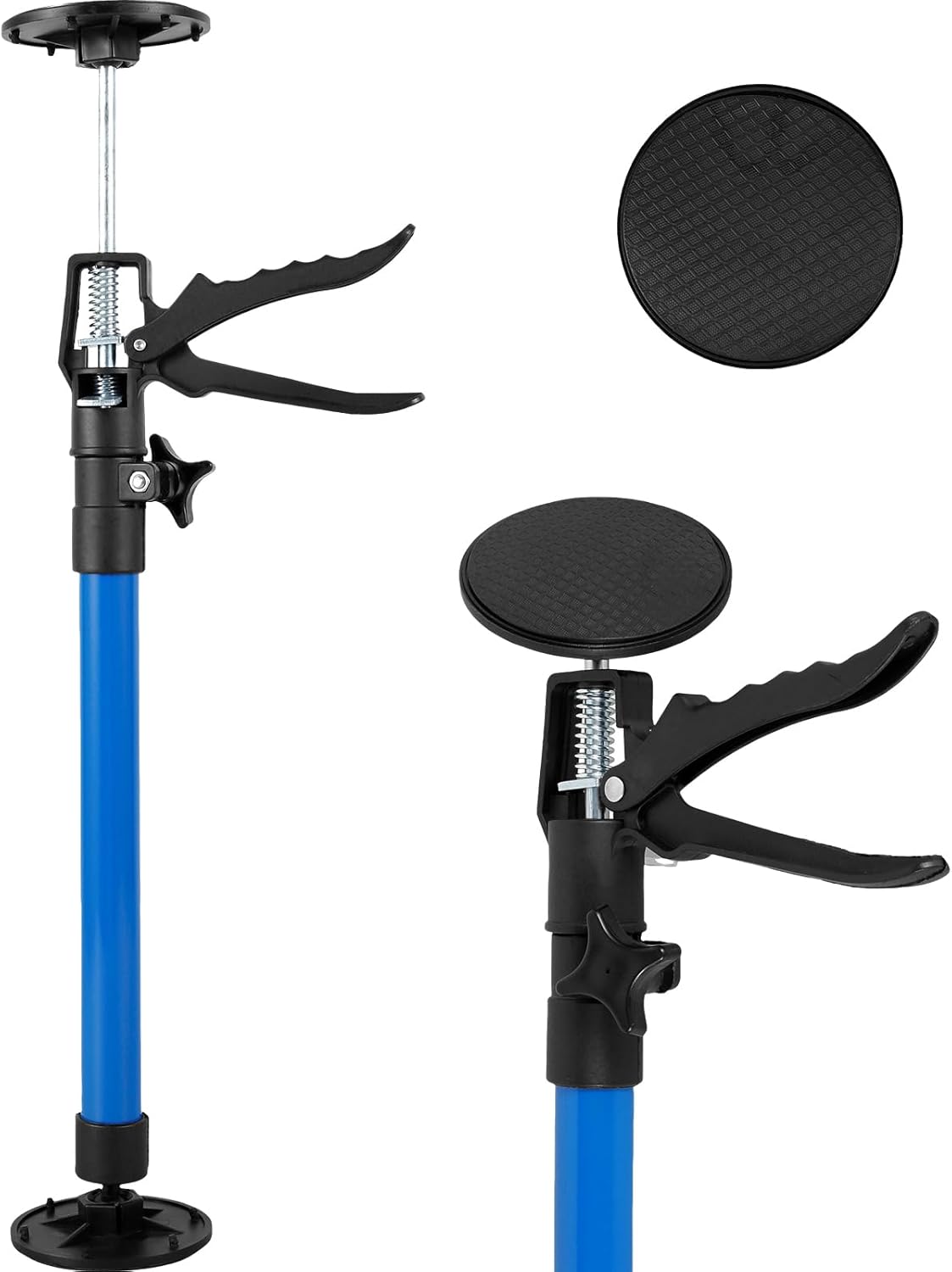 Telescopic Support Post – Drywall Cabinet Connector with Quick Third-Hand System, Adjustable 15–23 Inch Rod for Installing Cabinets, Ceiling Panels, and Heavy Construction Jobs