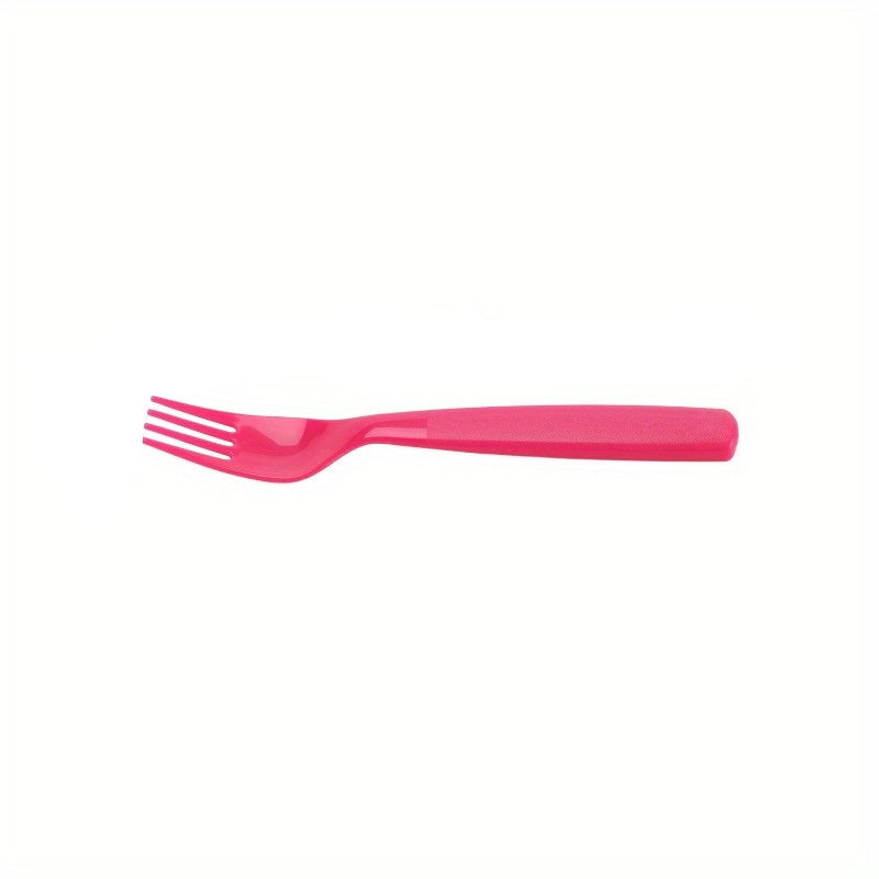 Pink Square Kids Dinnerware Set – 24pcs BPA-Free Plates, Bowls, Cups, Forks, and Spoons, Microwave & Dishwasher Safe, Perfect for Daily Meals and Snacks