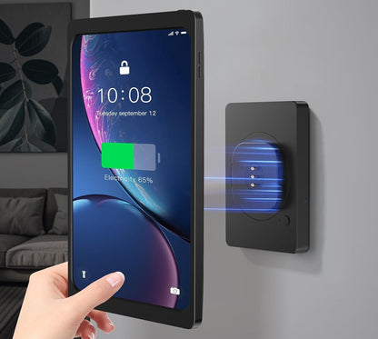 Wall Mounted Tablet Holder Charger – Magnetic Type-C Wireless Charging Bracket for iPad and Smart Home Control