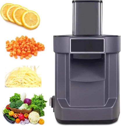 Commercial Vegetable Cutting Machine – Automatic Slicer, Shredder, and Dicer for Carrots, Potatoes, and More, Perfect for Fast Professional Kitchens