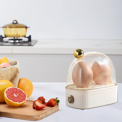 Mini Smart Egg Cooker – 120W Multifunction Dorm Breakfast Machine with Auto Shut-Off for Fast, Effortless, Portable Morning Meals