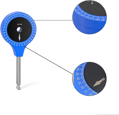 Cyclist Joint Protractor – Arm & Leg Angle Measurement Gauge Tool for Bike Fitting & Performance Optimization