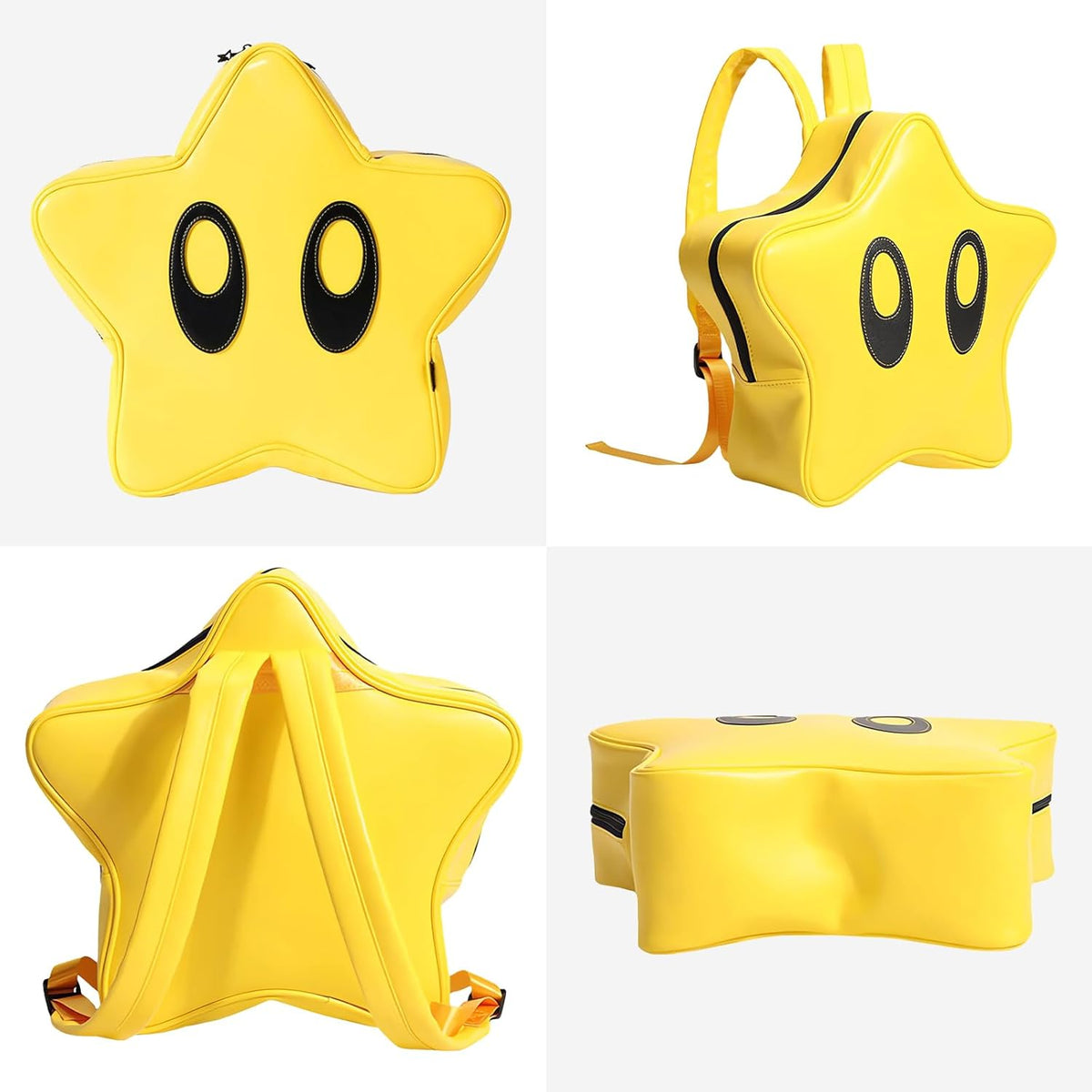 Kawaii Star Cartoon Backpack – Y2K Korean & Japanese Cute Book Bag for Girls, School, and Travel Adventures