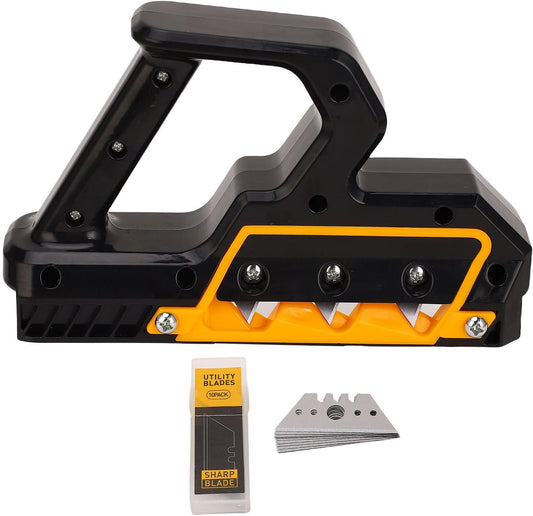 Woodworking Chamferer Hand Plane – 45°/60° Gypsum Board Drywall Edge Trimmer Cutter Carpentry Tool