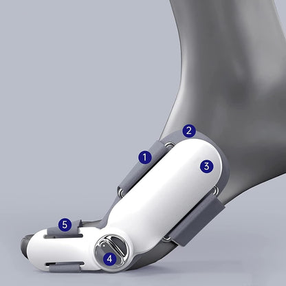 Electric Bunion Straightener with Vibration Massage - Airbag Toe Separator for Hallux Valgus Correction and Comfortable Alignment