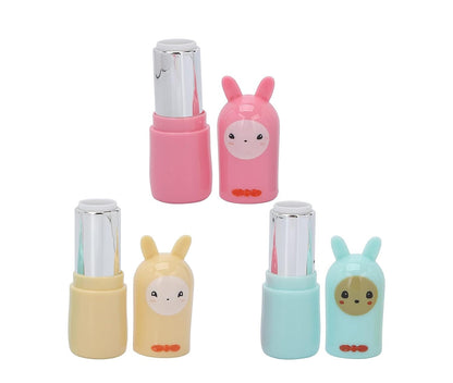 Refillable Lipstick Tube Set – 5-Piece 12.1mm Empty Lip Balm Containers with Gift Box