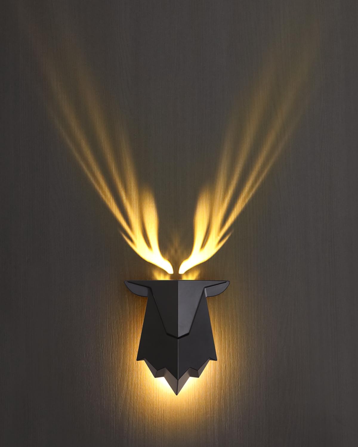 Cute Deer Shadow Night Light – Remote-Controlled Dimmable Lamp for Kids’ Bedroom and Cozy Sleep Ambience