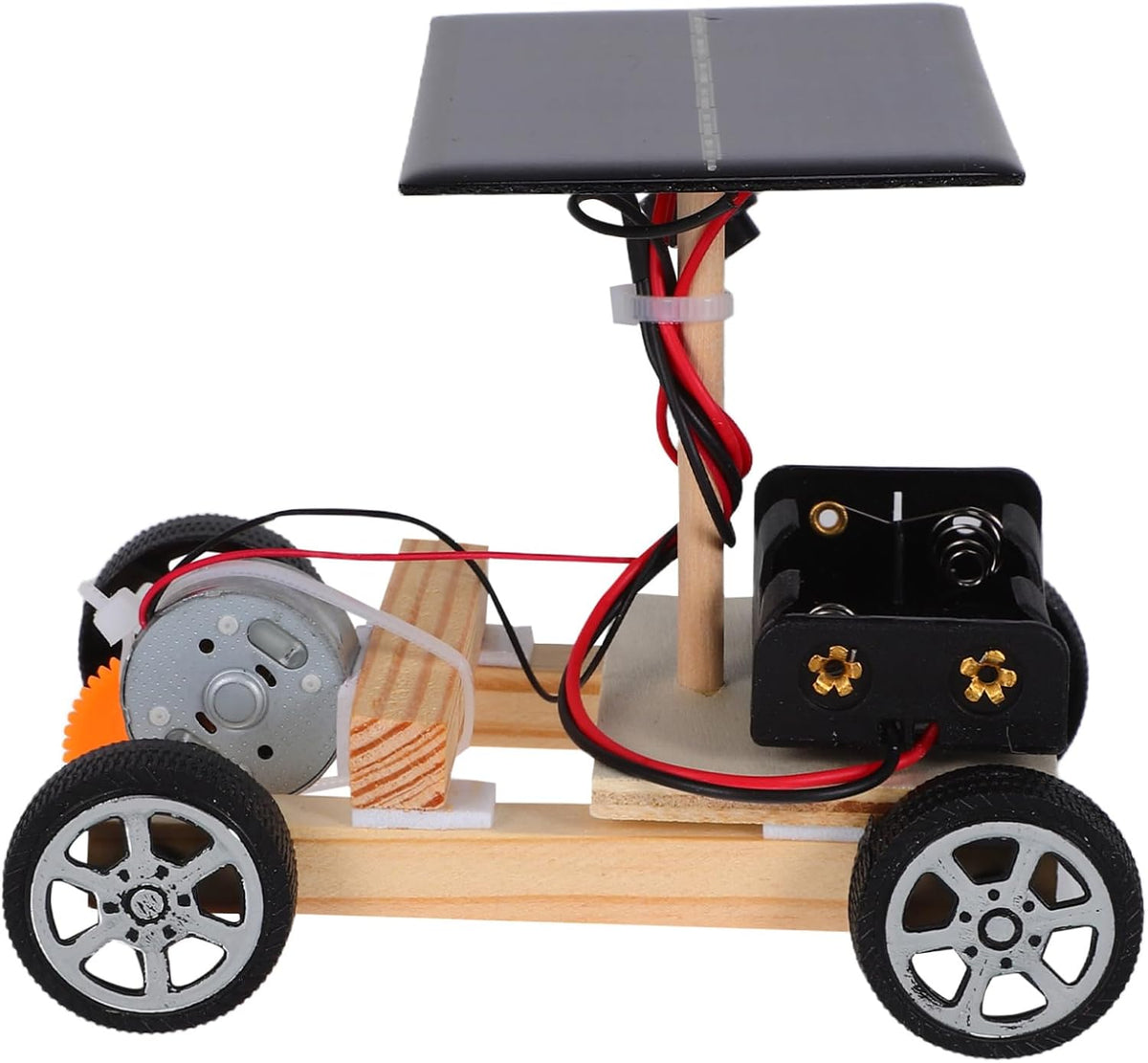 DIY Solar Car Assembly Kit – Educational Electronic Engineering Toy for Kids, Enhances Motor Skills, Creativity & STEM Learning